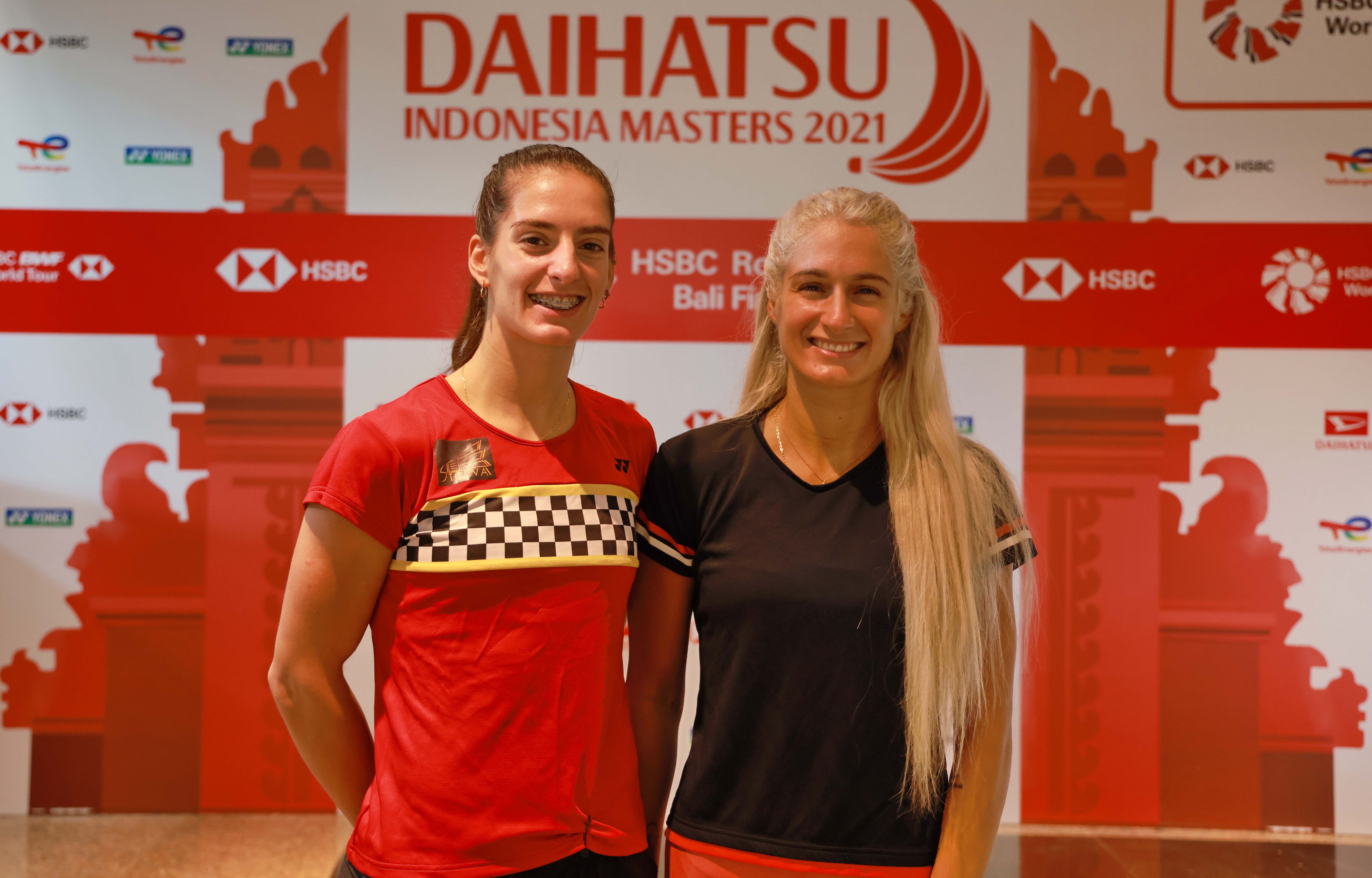 Габриела и Стефани Стоеви участваха на турнира по бадминтон от сериите "Супер 750" в Бали, Индонезия