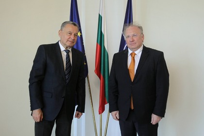 Министърът на външните работи Светлан Стоев прие посланика на Украйна Виталий Москаленко