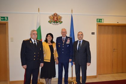 В Постоянното представителство на Р България към ЕС беше отбелязан денят на храбростта и празникът на Българската армия 