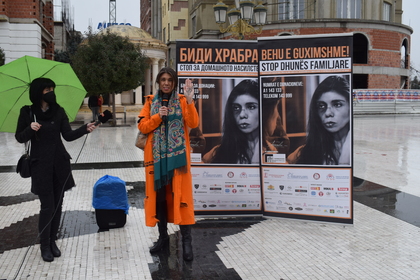В Скопие се проведе събитие против домашното насилие под наслов „Бъди смела“