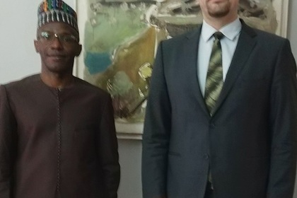 Посланик Йорданов се срещна с изпълнителния директор на Федерацията на западноафриканските търговски и промишлени палати