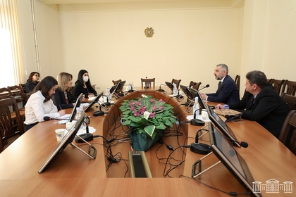 Среща с председателя на Групата за приятелство Армения – България на Националното събрание на Армения