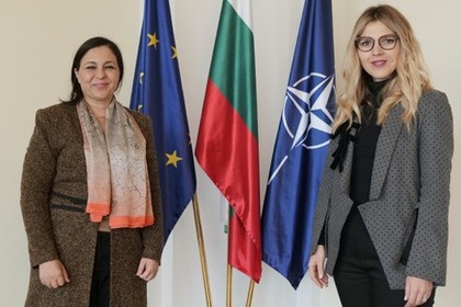 Deputy Minister Velislava Petrova received copies of letters of credence from the Ambassador of the People’s Democratic Republic of Algeria Mrs. Baya Bensmail