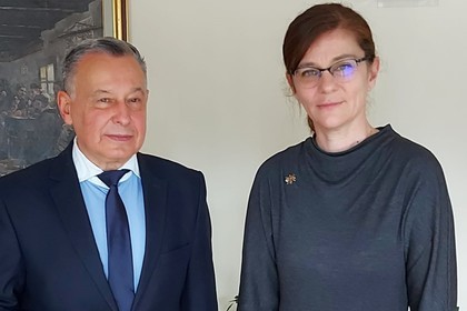 Minister Genchovska met with the Ukrainian Ambassador to Bulgaria
