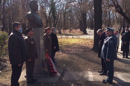 Възпоменателна церемония по повод 149 години от гибелта на Васил Левски