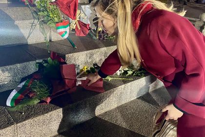 Заместник-министър Велислава Петрова участва във възпоменателно отбелязване на годишнината от гибелта на Васил Левски
