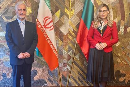 Deputy Minister Velislava Petrova receives Secretary General of the Anti-Drug Trafficking Headquarters of Iran