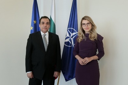 Deputy Minister Petrova received the Ambassador of Saudi Arabia to Bulgaria