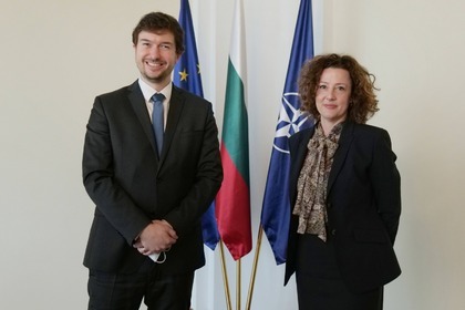 Deputy Minister Irena Dimitrova received the Ambassador of the Czech Republic to Bulgaria