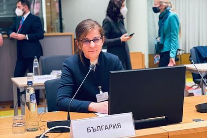 Minister Teodora Genchovska: Bulgaria supports tough sanctions in response to Russian military aggression against Ukraine