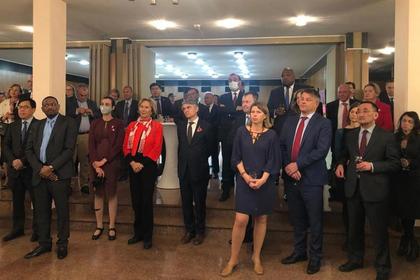 Отбелязване на Националния празник в Постоянното представителство на Р България към службата на ООН и други международни организации в Женева   