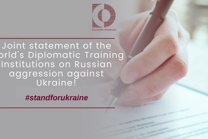 Diplomatic Institute joins common position of 17 diplomatic institutes and academies condemning Russian aggression in Ukraine