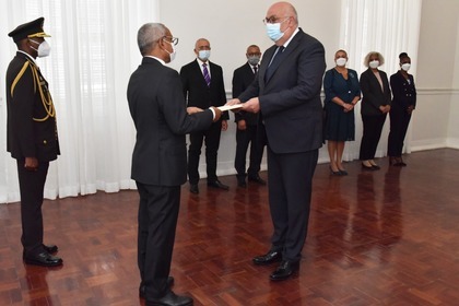 Ambassador Ivan Naydenov presented his credentials to the President of Cape Verde Jose Maria Neves