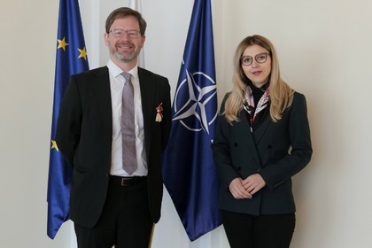Deputy Minister Petrova received the Ambassador of Denmark to Bulgaria