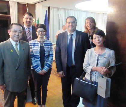 Среща на народни представители от Република България с председателите и членове на парламентарните групи за приятелство в двете камари на японския парламент 
