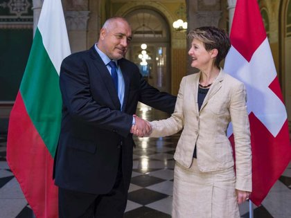 Работно посещение на министър-председателя на Република България Бойко Борисов в Конфедерация Швейцария