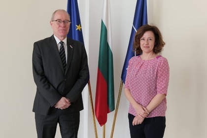 Deputy Minister Dimitrova received Swiss Ambassador Raymund Furrer