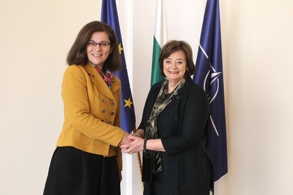 Minister Genchovska welcomed the co-founder and chairman of the international specialized law firm Omnia - Cherie Blair