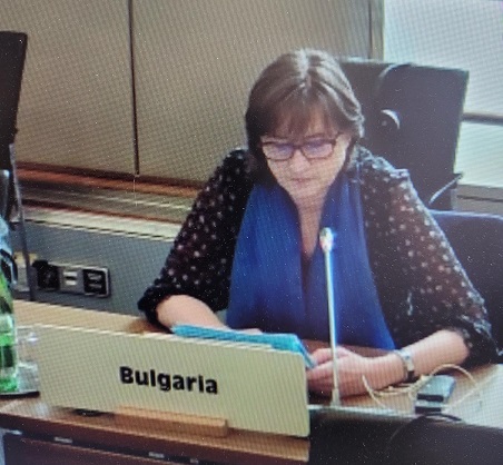 Българският постоянен представител към ООН, ОССЕ и други международни организации във Виена посланик Емилия Кралева взе участие в извънредното заседание на Постоянния съвет на ОССЕ 