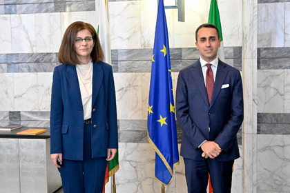 Minister Teodora Genchovska met with her Italian counterpart Luigi Di Maio