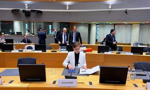 Министър Теодора Генчовска участва в редовното заседание на Съвет „Външни работи“ на ЕС