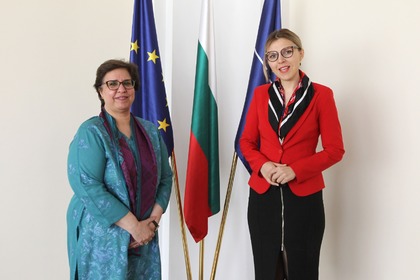 Deputy Minister Petrova held a meeting with the Ambassador of Pakistan