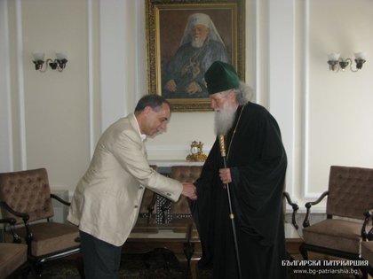 Патриарх Неофит се срещна с посланика на Република България в Русия