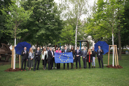 Отбелязване на 15 години от членството на България Румъния в ЕС в Европейската къща във Виена