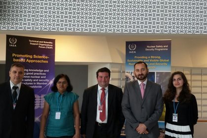 Участие на ПП Виена в редовната работна среща на International Nuclear Security Education Network
