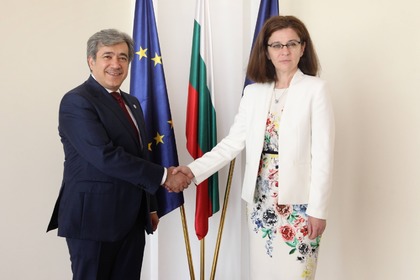 Министър Теодора Генчовска проведе среща с посланика на Държавата Катар Фахад Али Абдулрахим Ал-Мушайри