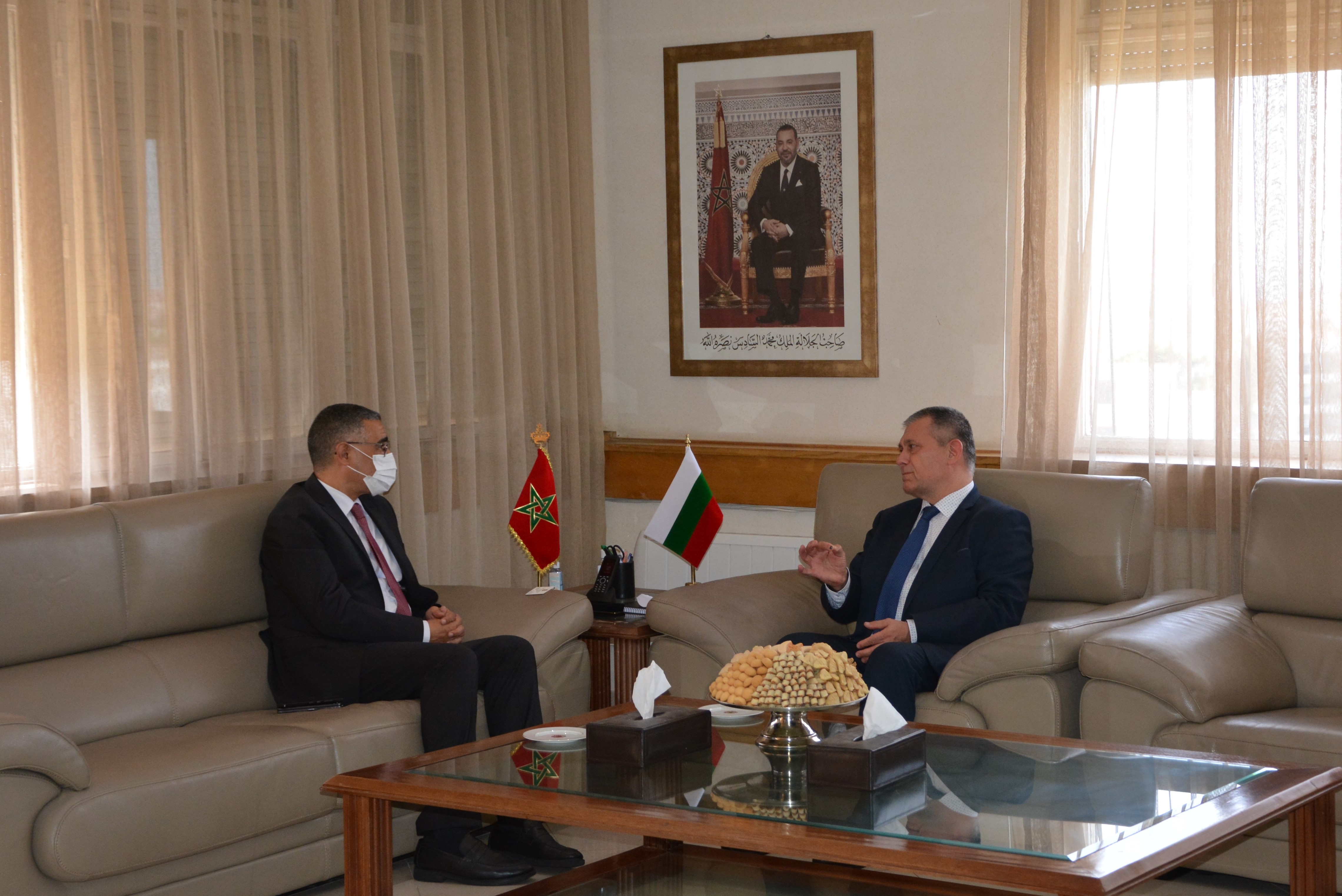 L'Ambassadeur de la République de Bulgarie auprès du Royaume du Maroc Plamen Tzolov a rencontre le Gouverneur de la Région Rabat - Salé - Kenitra