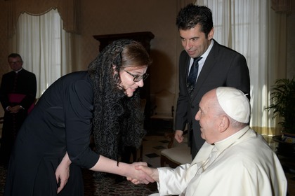 The Minister of Foreign Affairs Teodora Genchovska was received at an audience by His Holiness Pope Francis