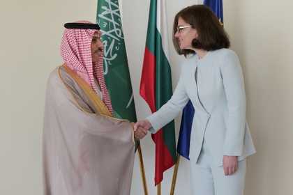 Minister Genchovska received Foreign Minister of the Kingdom of Saudi Arabia Prince Faisal bin Farhan Al Saud