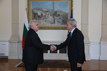 Ambassador Valeri Yotov presented his Letter of Credence to the Chairman of the Presidency of Bosnia and Herzegovina Šefik Džaferović