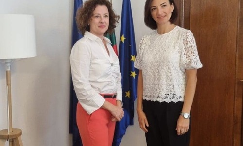 Заместник-министър Ирена Димитрова прие посланика на Грузия в София Тамара Лилуашвили
