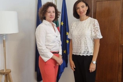 Deputy Minister Irena Dimitrova received the Ambassador of Georgia in Sofia Tamara Liluashvili