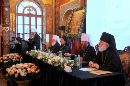 Участие в отбелязването на 400- годишнината на Киевската духовна академия и семинария