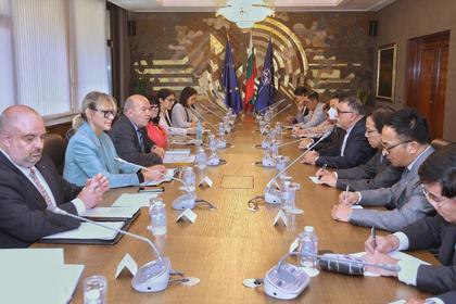 Министър Николай Милков прие посланиците на страните от Азиатско-тихоокеанския регион