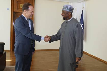 Deputy Minister Kostadin Kojabashev received a high-ranking guest from the Federal Republic of Nigeria