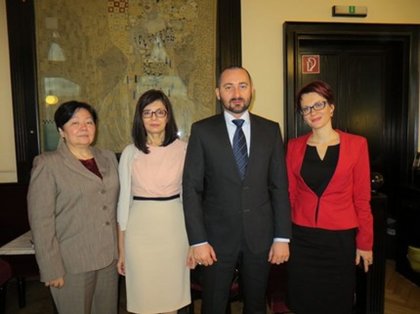 Среща на Меглена Кунева със Специалния представител и координатор на ОССЕ по борба с трафика на хора