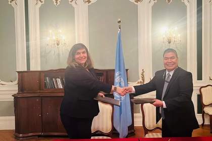 Постоянният представител на България и постоянният представител на Федеративни щати Микронезия в ООН подписаха съвместно комюнике за установяване на дипломатически отношения между двете държави