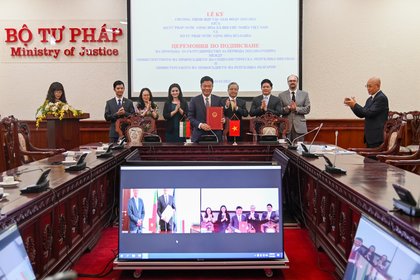 Програма за сътрудничество между Министерството на правосъдието на Република България и Министерството на правосъдието на Социалистическа република Виетнам за периода 2023-2024 г.  