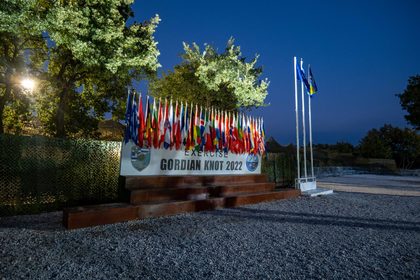 Участие на генералния консул г-н Антон Марков в Деня на изтъкнатите посетители (DV Day) в рамките на учението "GORDIAN KNOT 2022"на Корпуса за бързо разгръщане на НАТО - Гърция (NRDC-GR)