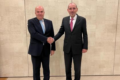 Среща на министър Н. Милков с Айман Ал- Сафади, заместник министър-председател и министър на външните работи на Хашемитско кралство Йордания