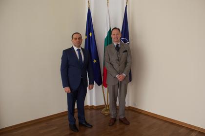  Заместник-министър Костадин Коджабашев проведе среща с посланика на Република Азербайджан в София