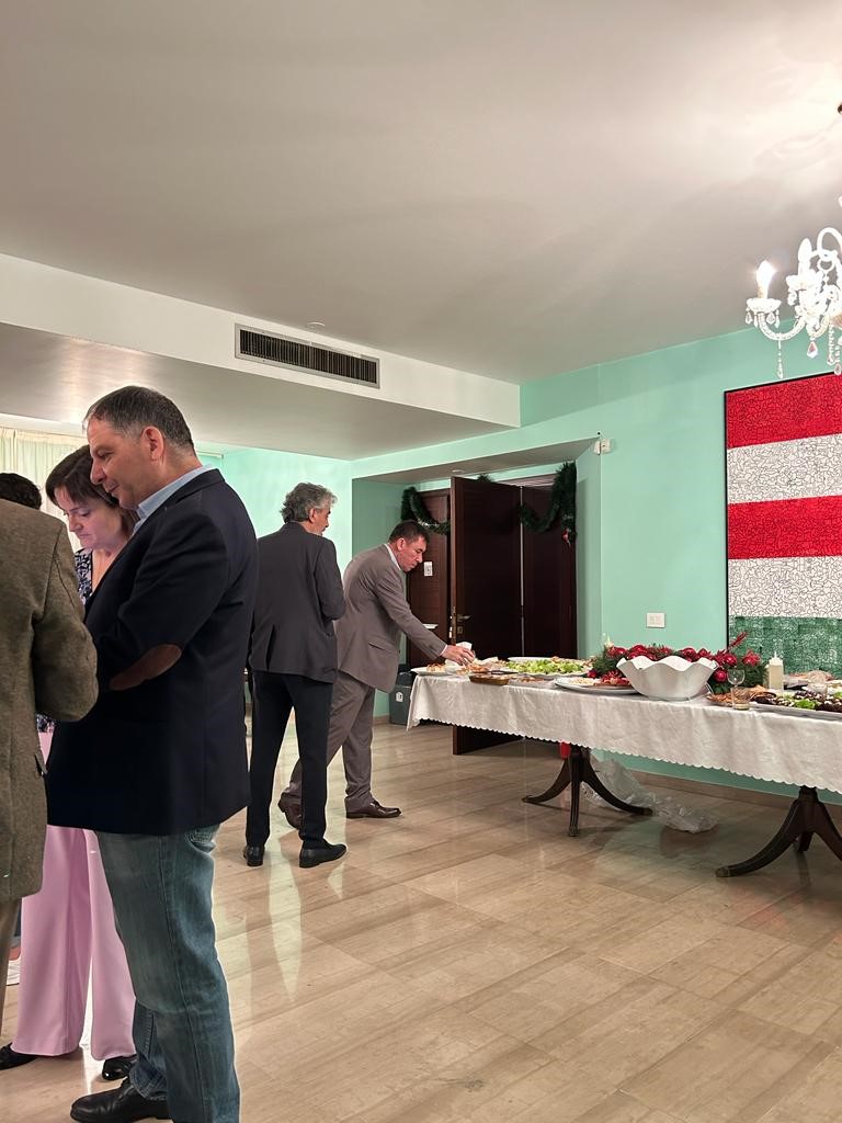 Тържество по случай настъпващите коледни и новогодишни празници в посолството на Република България в Бейрут