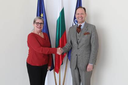 Заместник-министър Костадин Коджабашев прие заместник-ръководителя на посолството на САЩ в София Андриа Брулет-Родригез