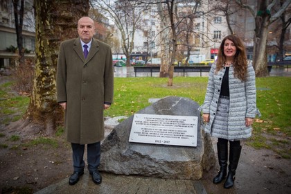 Министър Николай Милков и посланикът на САЩ в София Херо Мустафа поставиха начало на честванията по отбелязването на 120-ата годишнина от установяването на дипломатически отношения между България и САЩ