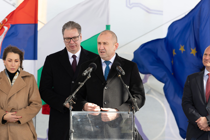 Президентите Румен Радев и Александър Вучич откриха строителните дейности по изграждане на междусистемната газова връзка „България-Сърбия“ (IBS) на българска територия