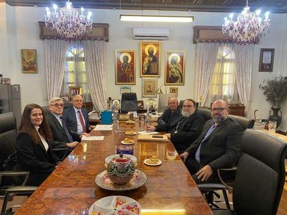 Подписване на Меморандум за сътрудничество за построяването на църква в български традиционен стил в Кипър 
